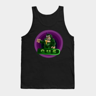 Gus green gorilla animatronic plush logo Tank Top